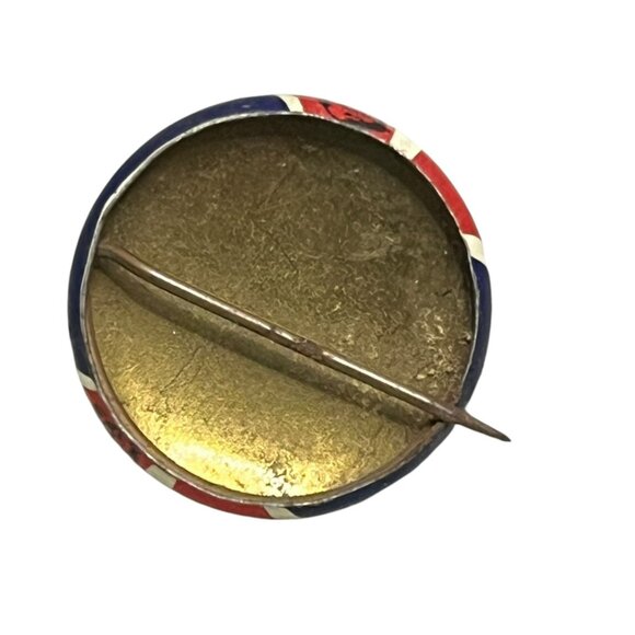 VTG 1960 Nixon Lodge Presidential Political Campaign Small Pin Button Badge - Picture 3 of 5